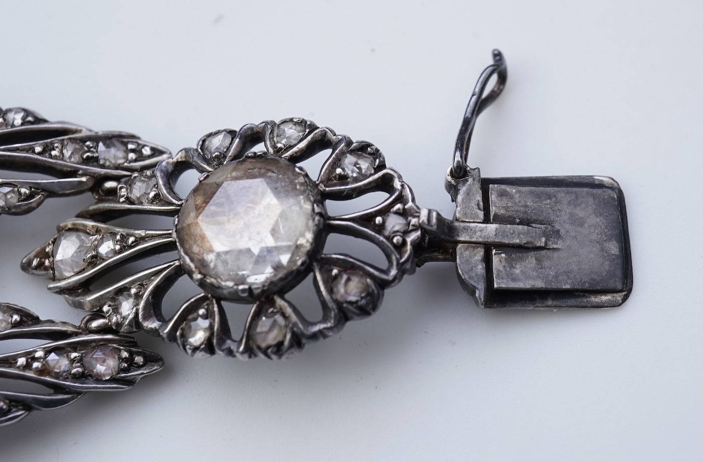 A diamond bracelet, possibly Spain or Portugal, 19th century